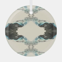 Tidal Echoes — Abstrakte flüssige Tintenschrift
