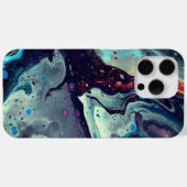 Tidal Echos 1 Case-Mate iPhone Hülle (Rückseite (Horizontal))