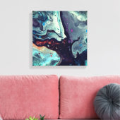 Tidal Echos 1 Leinwanddruck (Insitu (Wohnzimmer))