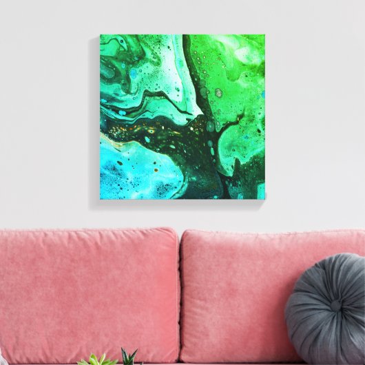 Tidal Echos 5 Leinwanddruck (Insitu (Wohnzimmer))