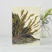 Tidal Fronds Dankeskarte (Stehend Vorderseite)