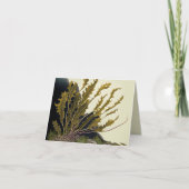 Tidal Fronds Feiertagskarte (Vorderseite)