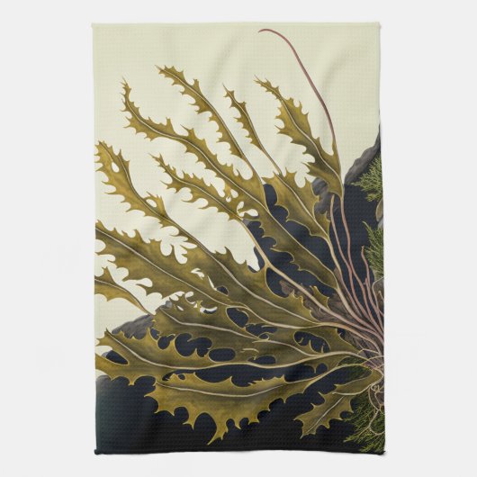 Tidal Fronds Geschirrtuch (Vertikal)