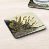 Tidal Fronds Getränkeuntersetzer (Linke Seite)