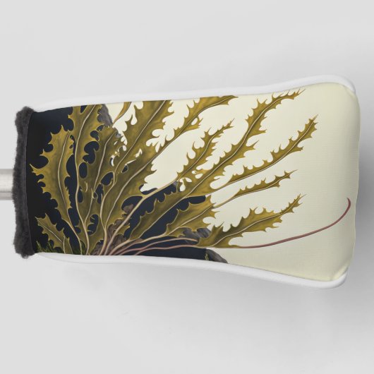 Tidal Fronds Golf Headcover (Vorderseite)