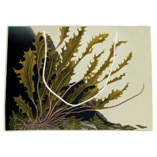 Tidal Fronds Große Geschenktüte