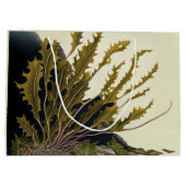 Tidal Fronds Große Geschenktüte (Rückseite)