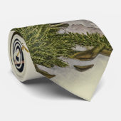 Tidal Fronds Krawatte (Gerollt)