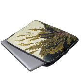 Tidal Fronds Laptopschutzhülle (Vorne Knopf)