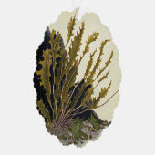 Tidal Fronds Ornament Karte (Rechts)