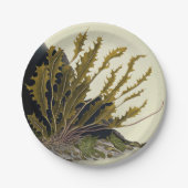 Tidal Fronds Pappteller (Vorderseite)