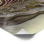 Tidal Fronds Poster (Ecke)