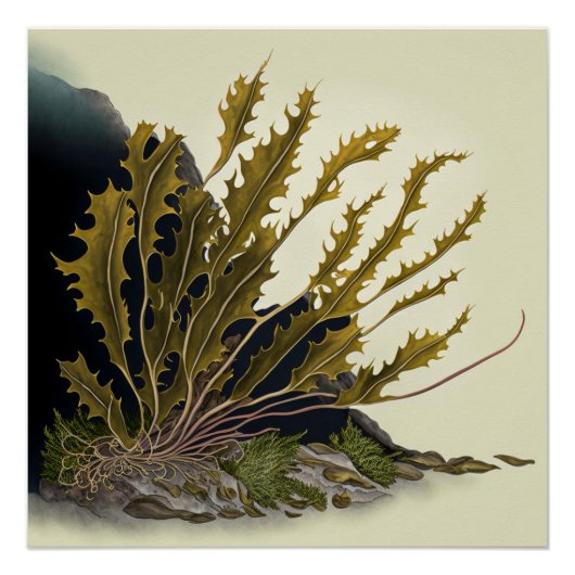Tidal Fronds Poster (Vorderseite)