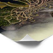 Tidal Fronds Poster (Ecke)