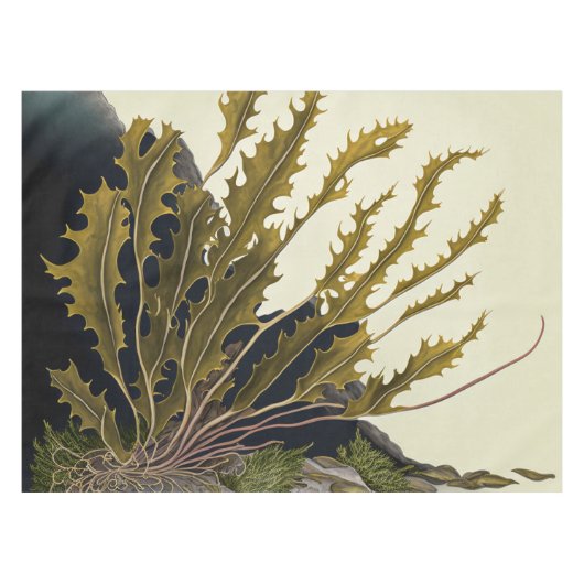 Tidal Fronds Tischdecke (Vorderseite (Horizontal))