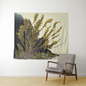Tidal Fronds Wandteppich (Beispiel (Horizontal))