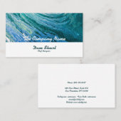 TIdal motion Visitenkarte (Vorne/Hinten)