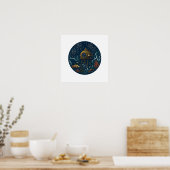 Tidal Observatory Tiefsee-U-Boot & Qualle P Poster (Küche)