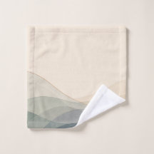 Tidal Veil Sea Glass Küsten-Badezimmer-Handtuch-Se