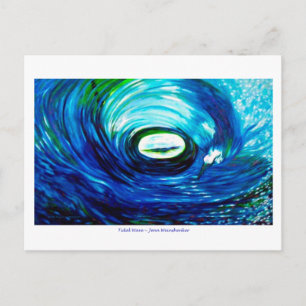 Tidal Wave POST CARD Postkarte