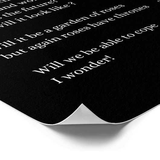 Tide hat das neue Gedicht "Fresh Start" geändert Poster (Ecke)