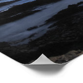 "Tide Pool Mist" Mendocino, CA. Poster (Ecke)