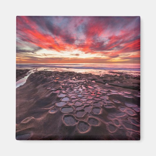 Tide Pools in La Jolla, CA Magnet (Vorne)