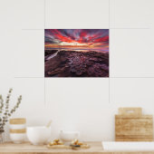 Tide Pools in La Jolla, CA Poster (Küche)