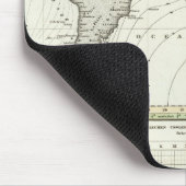 Tide-Wave-Atlas-Karte Mousepad (Ecke)