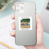 Tidemajestät von Fundy, Boote Aufkleber (Telefon)