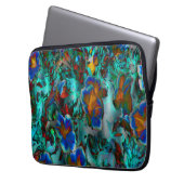 Tidepool Blume...... Laptopschutzhülle (Vorderseite Links)