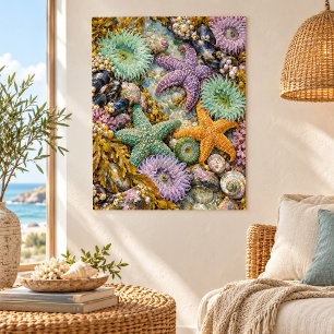 Tidepool-Juwelen Kunstprint Poster