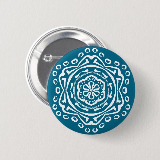 Tidepool Mandala Button (Vorne & Hinten)