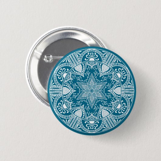 Tidepool Mandala Button (Vorne & Hinten)