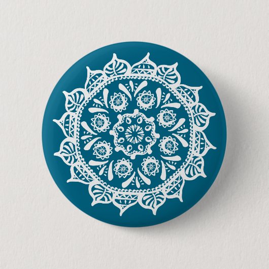 Tidepool Mandala Button (Vorderseite)