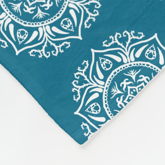 Tidepool Mandala Fleecedecke (Ecke)