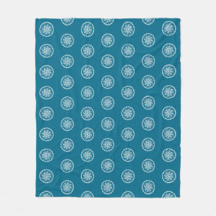 Tidepool Mandala Fleecedecke