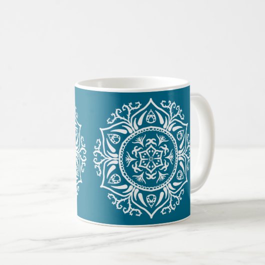 Tidepool Mandala Kaffeetasse (VorderseiteRechts)