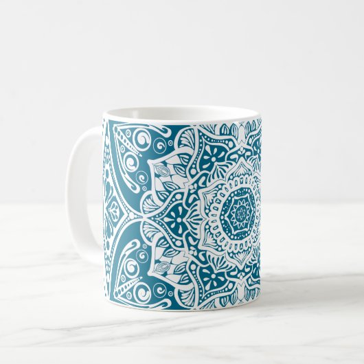 Tidepool Mandala Kaffeetasse (Vorderseite Links)