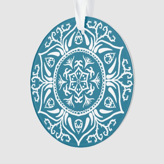 Tidepool Mandala Ornament (Vorderseite)