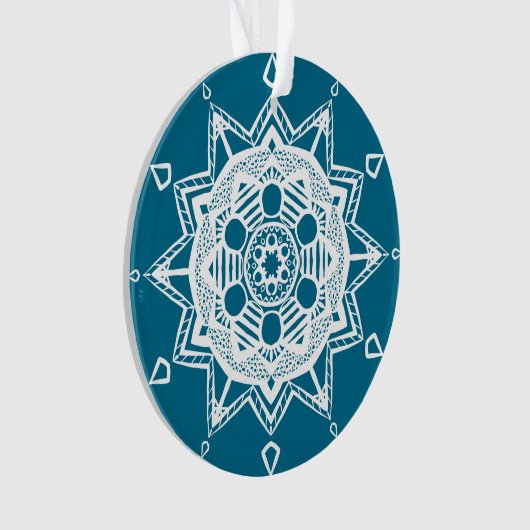 Tidepool Mandala Ornament (Vorderseite)