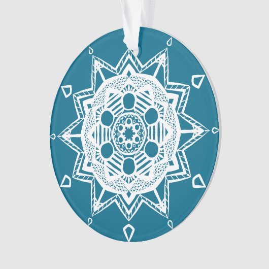 Tidepool Mandala Ornament (Vorderseite)