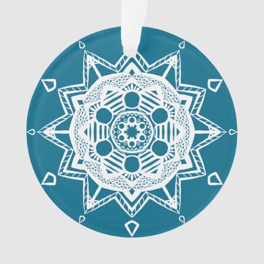 Tidepool Mandala Ornament (Vorderseite)