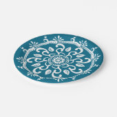Tidepool Mandala Pappteller (Schrägansicht)