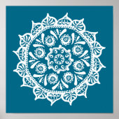 Tidepool Mandala Poster (Vorne)