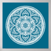 Tidepool Mandala Poster (Vorne)