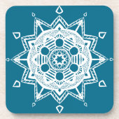 Tidepool Mandala Untersetzer (Vorderseite)