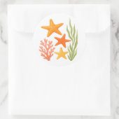 Tidepool Treasures Runder Aufkleber (Tasche)