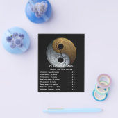Tides of Balance | Yin Yang Design Flyer (Einzeln)