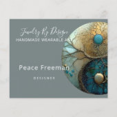 Tides of Balance | Yin Yang Design Flyer (Hinten)